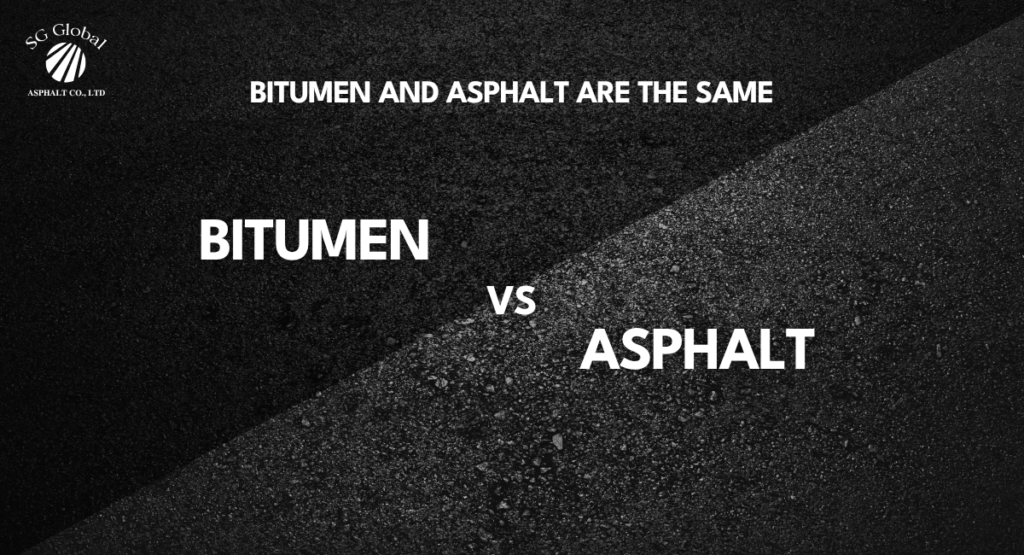 Bitumen and asphalt are the same?